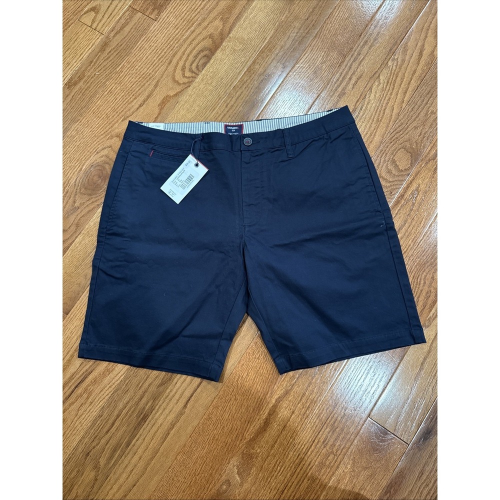 UNTUCKit Men's Flat Front Shorts - Navy